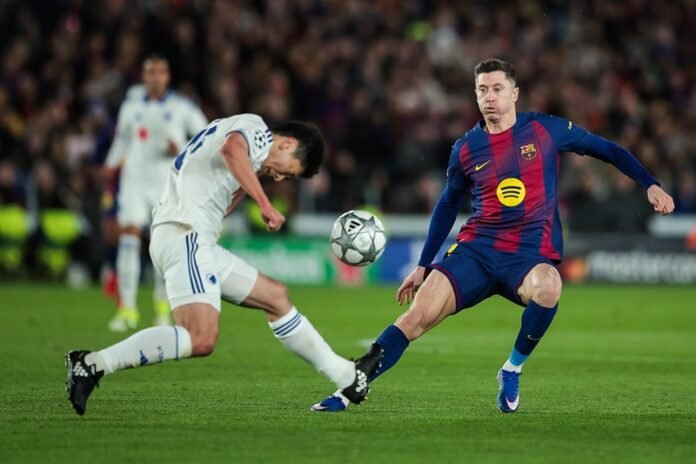 Barcelona vs Copenhagen di Liga Champions - Holopis