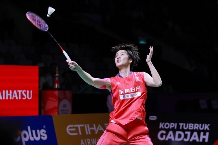 Chen Yu Fei di final Indonesia Masters 2026 - Holopis