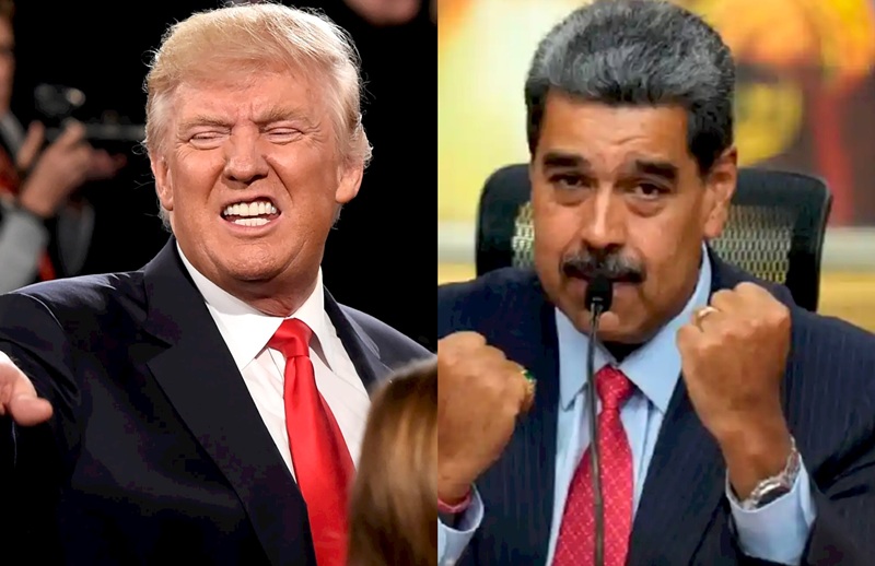 Donald Trump VS Nicholas Maduro Holopis