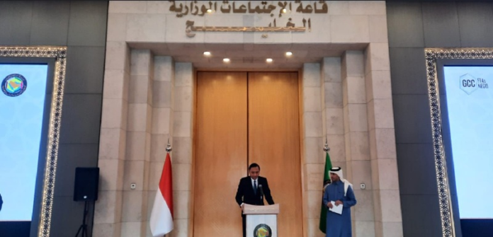 Indonesia dan negara-negara Dewan Kerja Sama Teluk (Gulf Cooperation Council-GCC) di perundingan Persetujuan Perdagangan Bebas Indonesia-GCC (Indonesia-GCC FTA) - Holopis