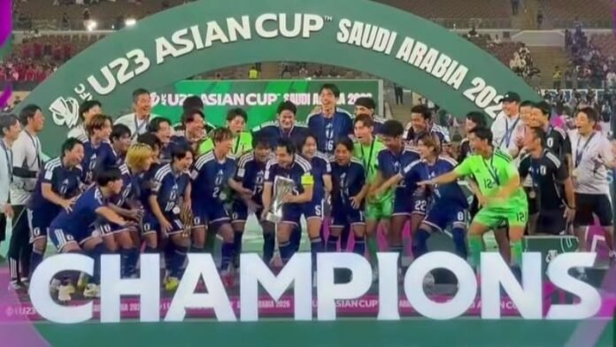 Jepang U-23 mengalahkan China U-23 dalam Final Piala Asia U-23._HOLOPIS