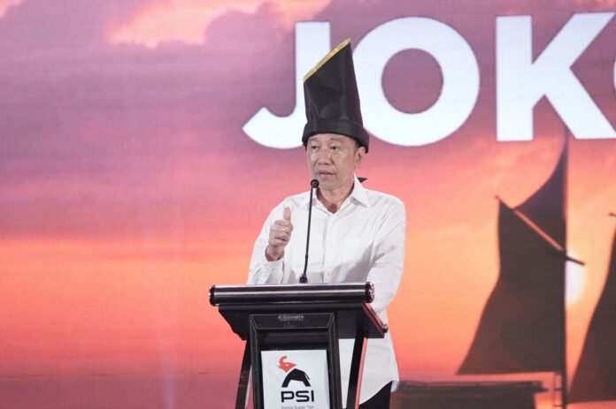Joko Widodo di Kongres PSI 2026 - Holopis.com