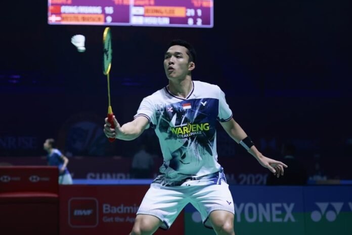 Jonatan Christie di 32 besar India Open 2026 melawan Jia Heng Jason Teh - Holopis