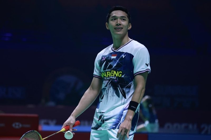Jonatan Christie tampil di 32 besar India Open 2026 - Holopis