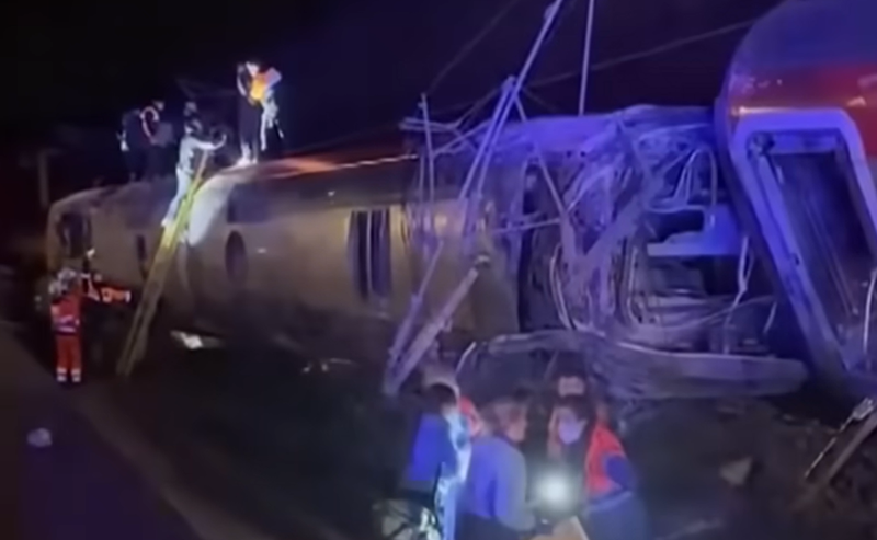 Keecelakaan kereta cepat