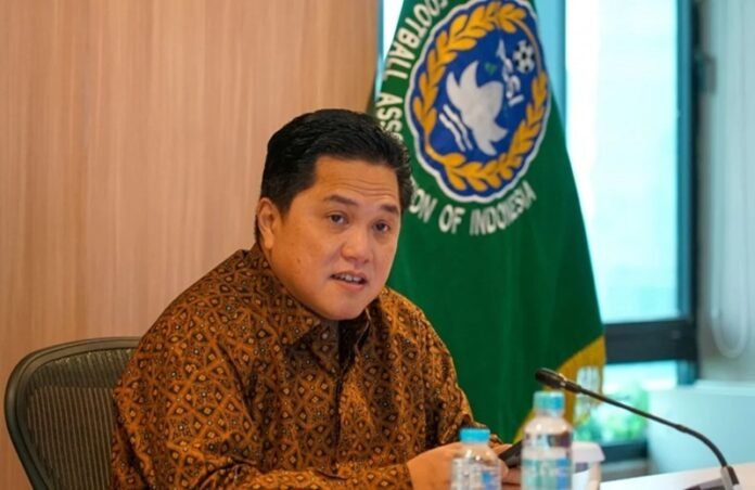 Ketua Umum PSSI Erick Thohir - Holopis