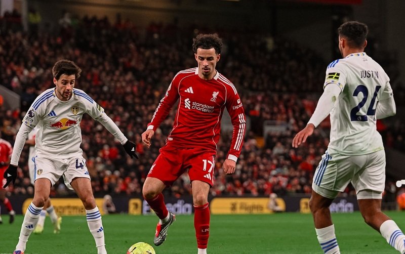 Liverpool vs Leeds United di Liga Inggris - Holopis