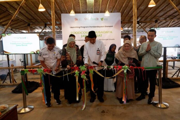 Peresmian Foodcourt Dompet Dhuafa dan ROIS OJK