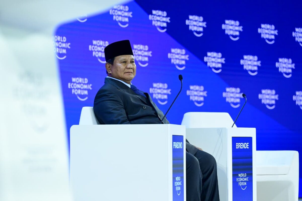 Prabowo di WEF 2026 Davos