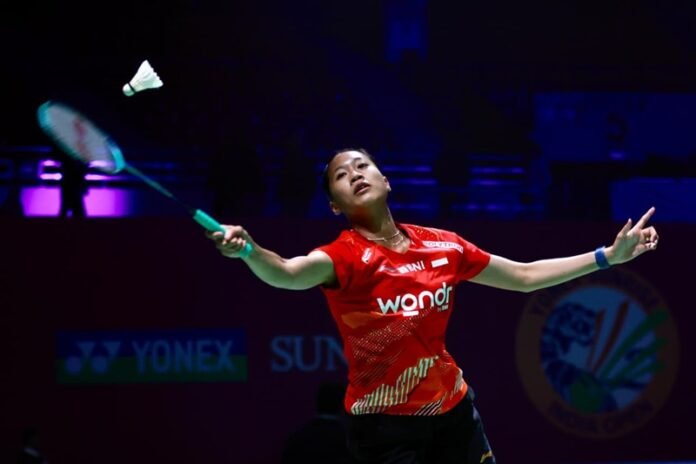 Putri KW tampil di 16 besar India Open 2026 - Holopis