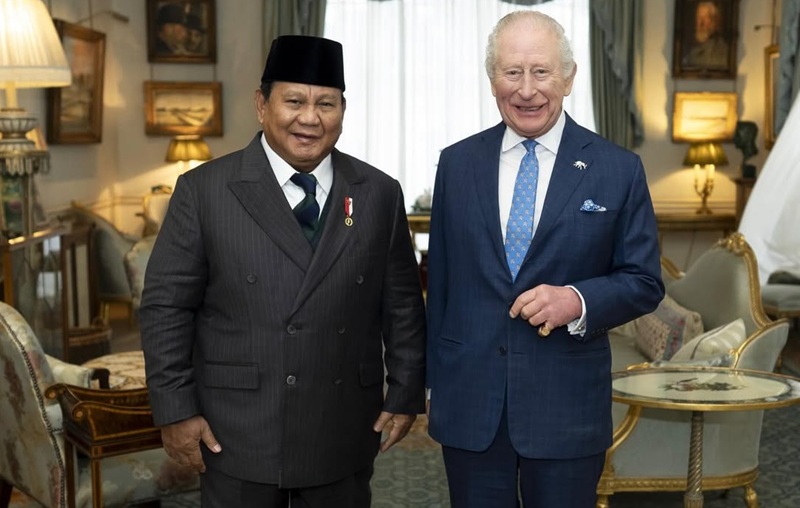 Raja Charles dan Presiden Prabowo