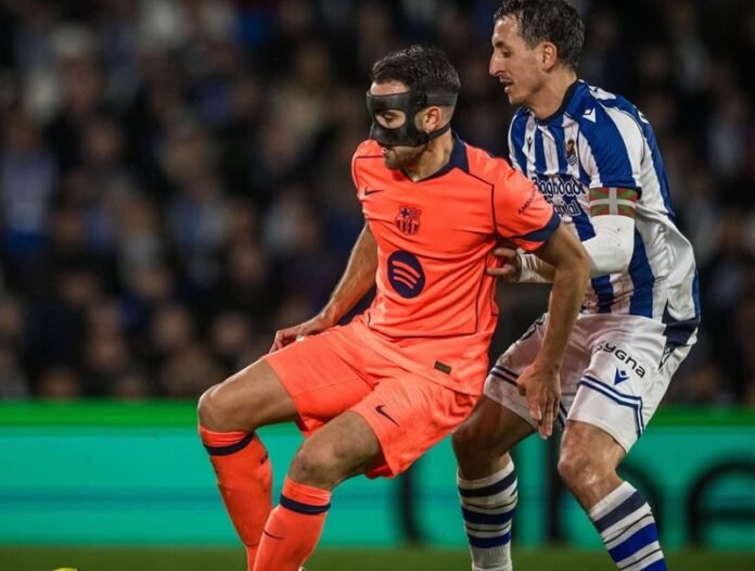 Real Sociedad vs Barcelona di Liga Spanyol - Holopis