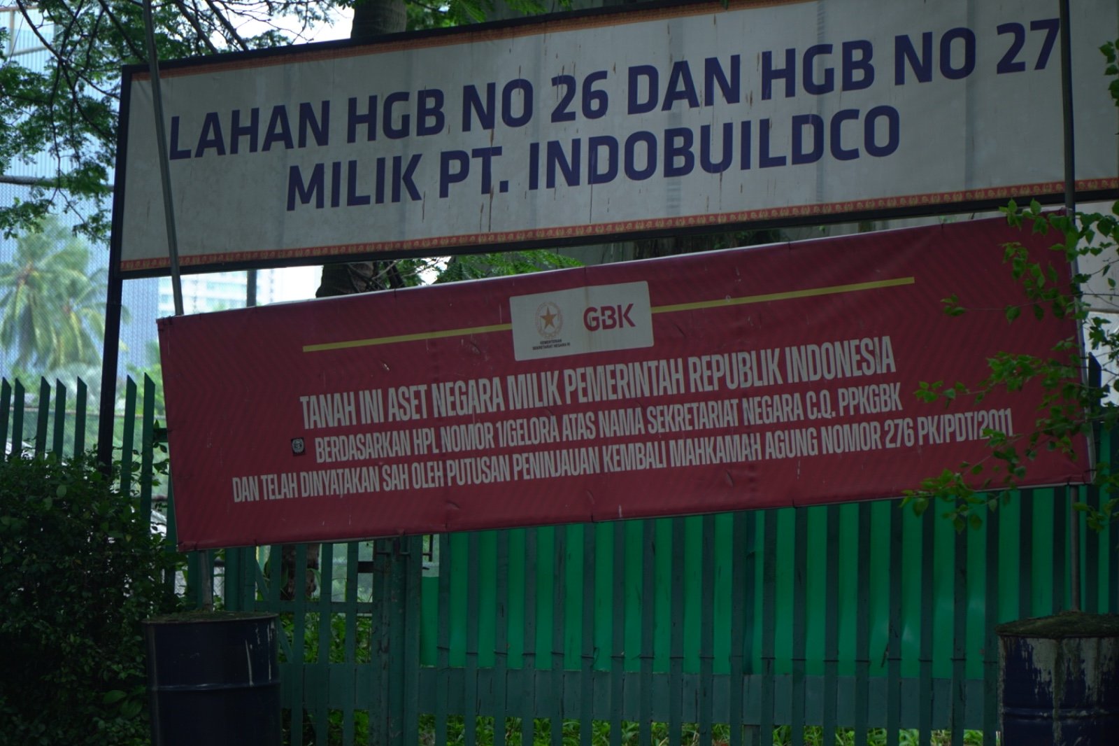 Sengketa Lahan di Kawasan Hotel Sultan