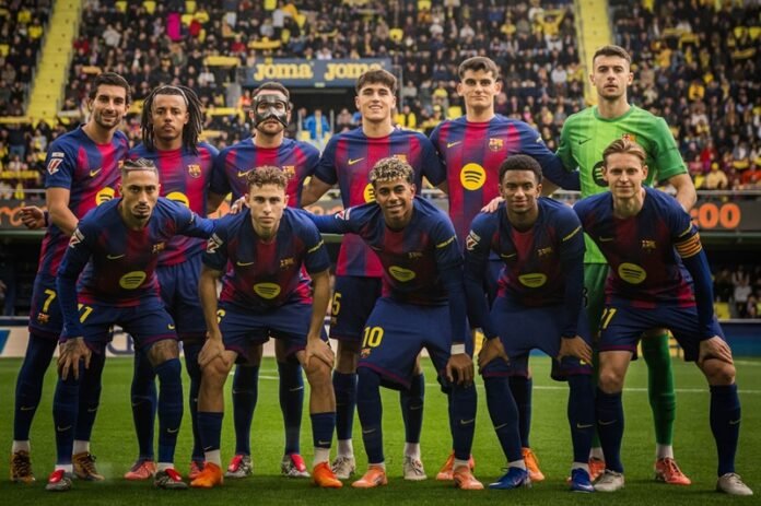 Skuad Barcelona di Liga Spanyol - Holopis