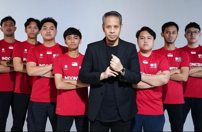 Skuad TImnas e-Basketball Indonesia - Holopis