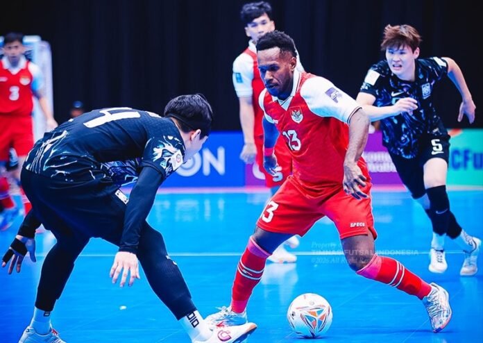 Timnas Futsal Indonesia vs Korsel di Piala Asia Futsal 2026 - Holopis
