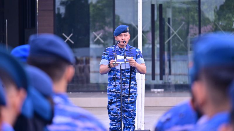 Komandan Lanud Sultan Hasanuddin Marsma TNI Arifaini Nur Dwiyanto._HOLOPIS.