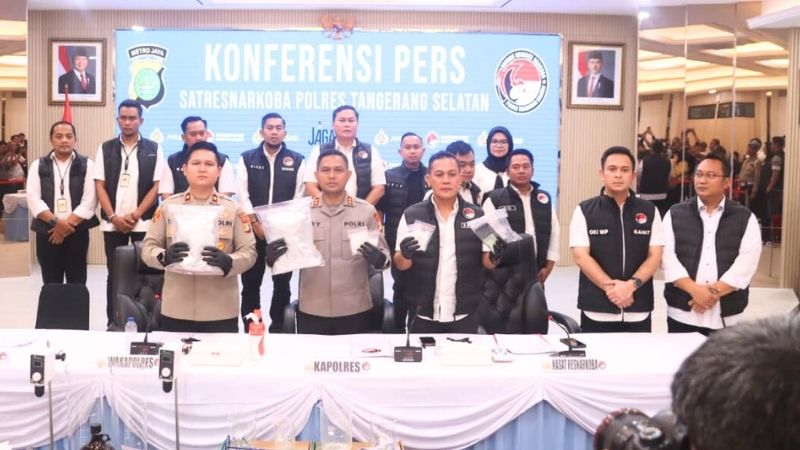 narkoba Polres Tangsel - Holopis