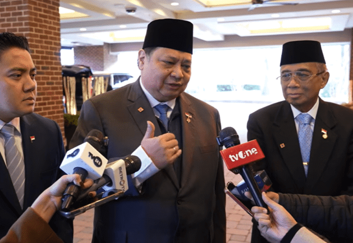 Airlangga Hartarto di Washington