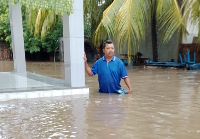 Banjir di Lombok Timur -Holopis