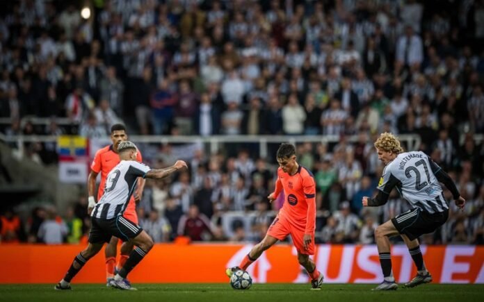 Barcelona vs Newcastle United di Liga Champions - Holopis