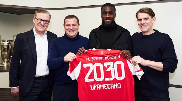 Dayot Upamecano tandatangani kontrak baru bersama Bayern Munchen - Holopis
