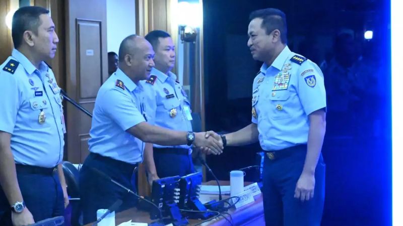KSAU M. Tonny Harjono hadir dalam Finalisasi revisi doktrin utama Swa Bhuana Paksa._Holopis