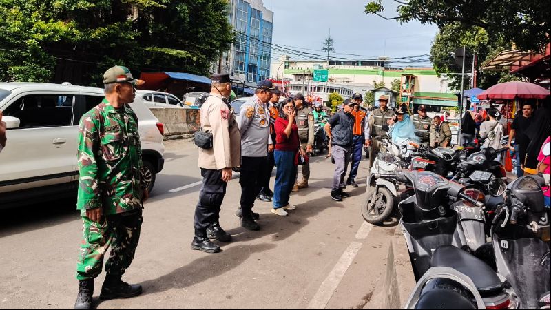Penertiban juru parkir liar di Tanah Abang, Jakarta Pusat._HOLOPIS.