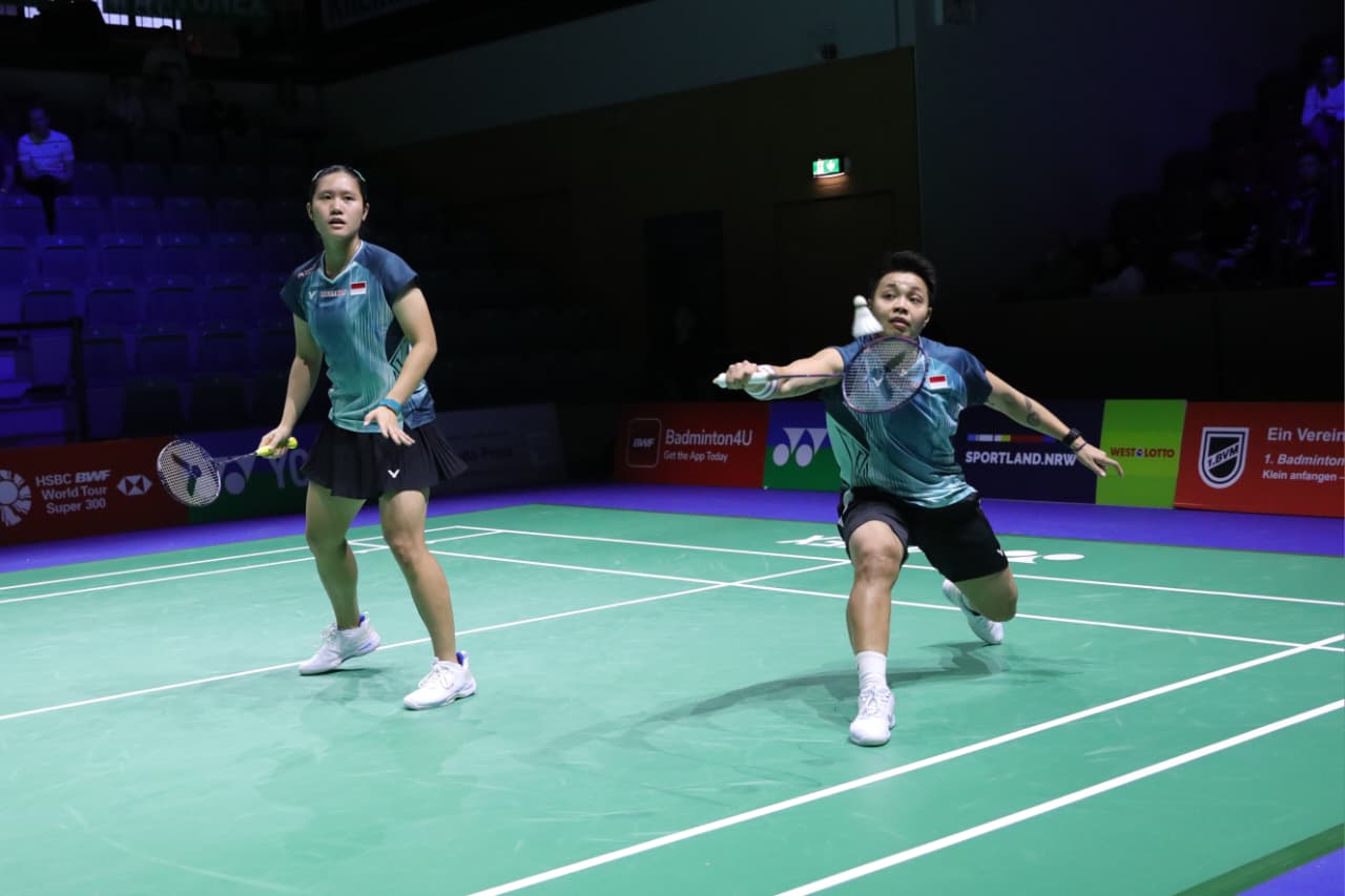 Lanny-Apri di German Open 2026 Super 300 - Holopis