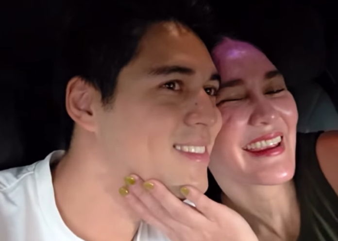 Maxime Bouttier dan Luna Maya
