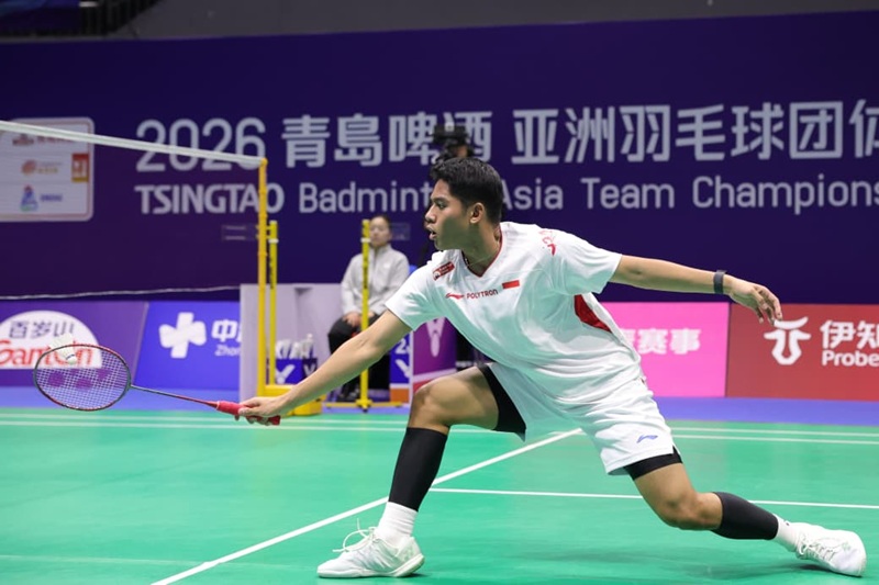 Moh Zaki Ubaidillah alias Ubed di perempat final BATC 2026 - Holopis