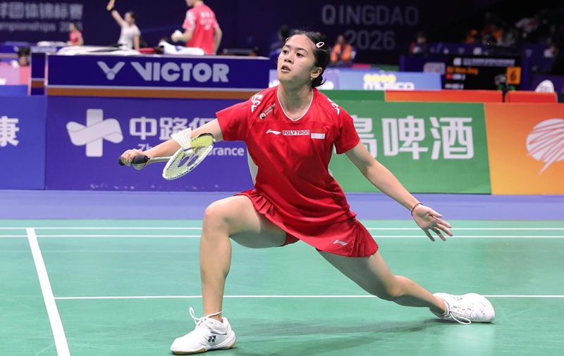 Ni Kadek Dhinda di perempat final BATC 2026 kontra Thailand - Holopis