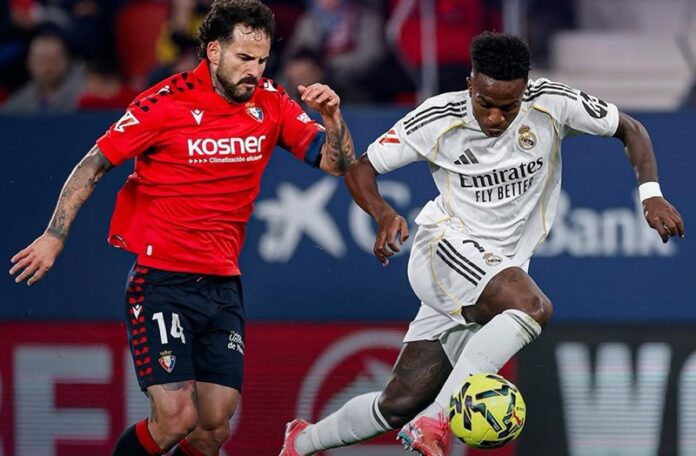 Osasuna vs Real Madrid di Liga Spanyol - Holopis