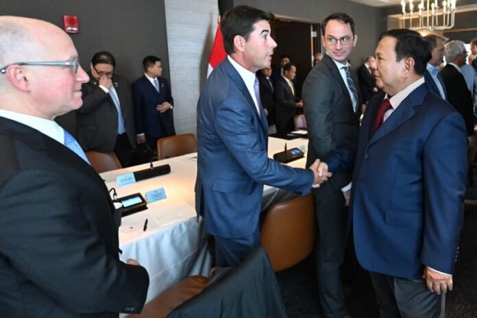 Presiden Prabowo Subianto bertemu 12 CEO Global di Washington DC, Amerika Serikat - Holopis