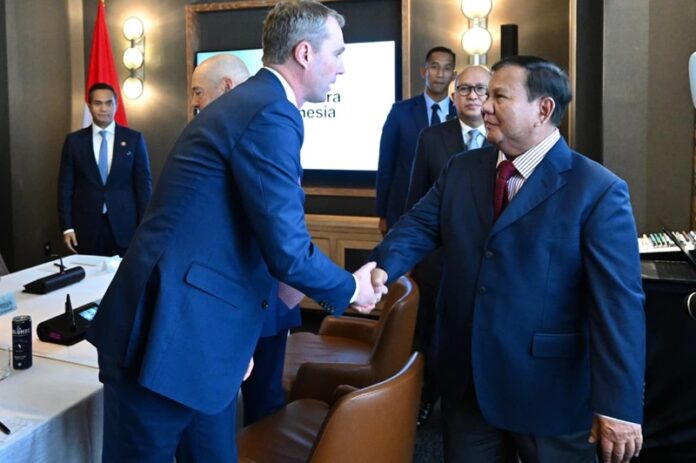 Presiden Prabowo Subianto bertemu 12 CEO Investasi Global di Washington DC, Amerika Serikat - Holopis