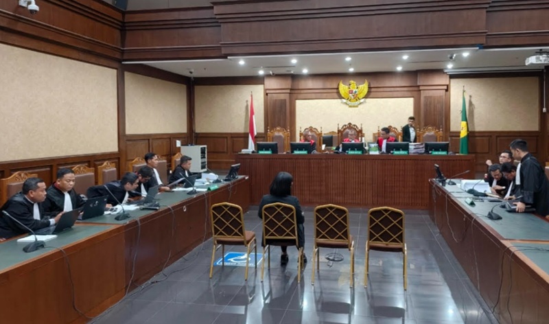 Sidang Marcela Santoso -Holopis