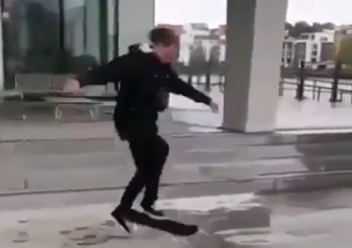 Video viral skateboard