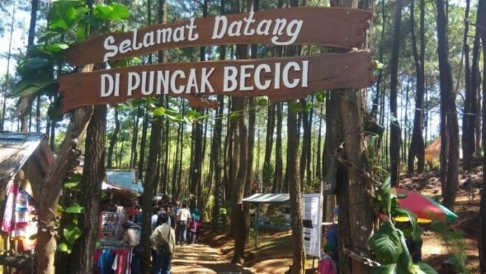 Wisata Puncak becici - Holopis
