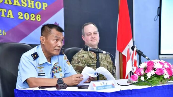 TNI AU menggelar Aviation Safety Workshop Tahun Anggaran 2026 di Skadik 505 Pusbahasa, Jakarta._HOLOPIS