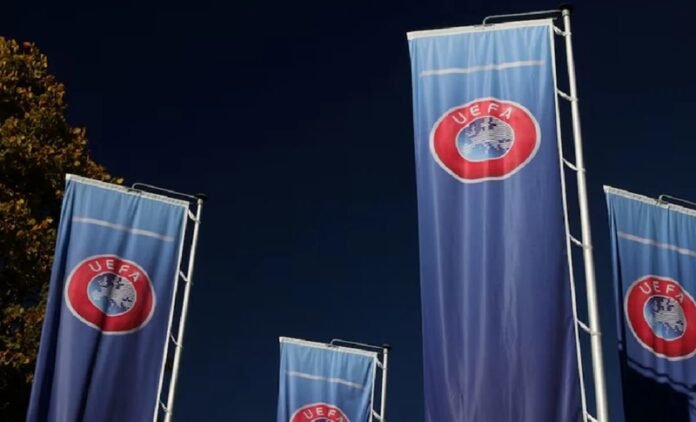 Logo Federasi Sepakbola Eropa Uefa Holopis