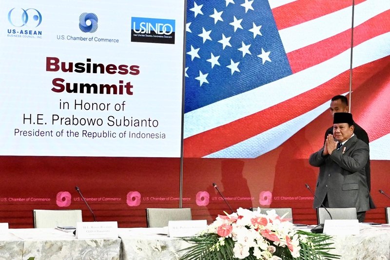 Presiden Prabowo Subianto Menghadiri Sesi Roundtable Pada Business Summit Di Washington Dc Holopis