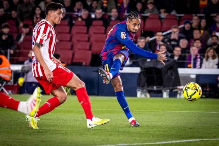 Barcelona Saat Bertanding Melawan Atletico Madrid Holopis