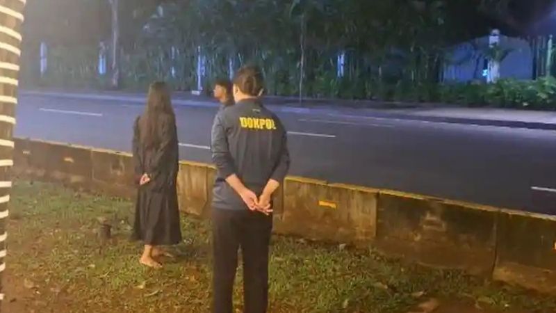 Detik Detik Wanita Coba Akhiri Hidup Di Depan Istana Merdeka Holopis