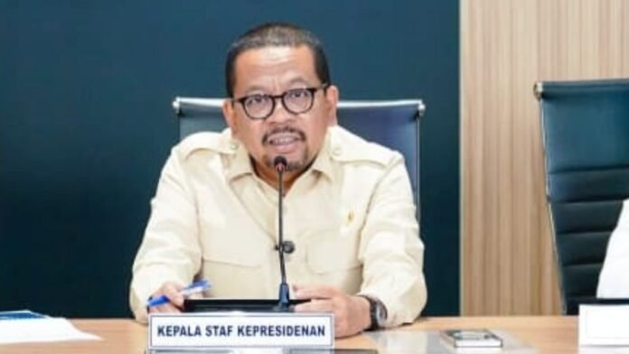 Kepala Staf Kepresidenan Muhammad Qodari Holopis