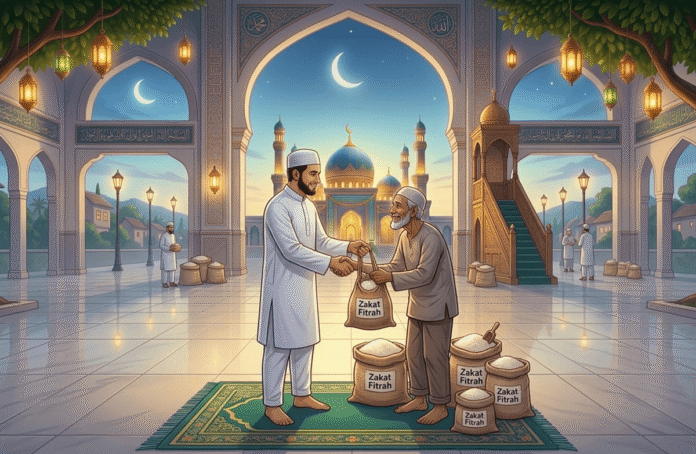 Membayar Zakat Fitrah Ai