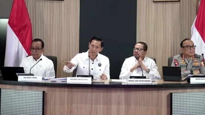 Menteri Koordinator Bidang Infrastruktur Dan Pembangunan Kewilayahan Agus Harimurti Yudhoyono Holopis