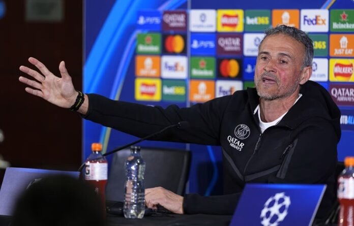 Pelatih Psg Luis Enrique Menjelang Laga Chelsea Vs Psg Di Leg Kedua 16 Besar Liga Champions Holopis