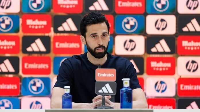 Pelatih Real Madrid Alvaro Arbeloa Usai Laga Melawan Getafe Holopis