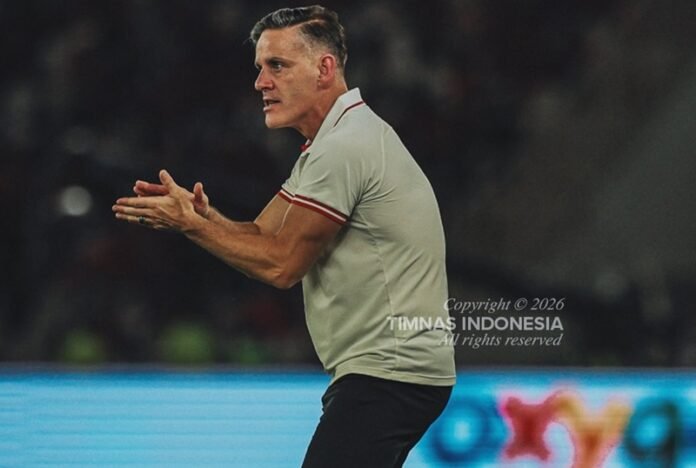 Pelatih Timnas Indonesia John Herdman Saat Debut Bersama Timnas Indonesia Di Fifa Series 2026 Holopis