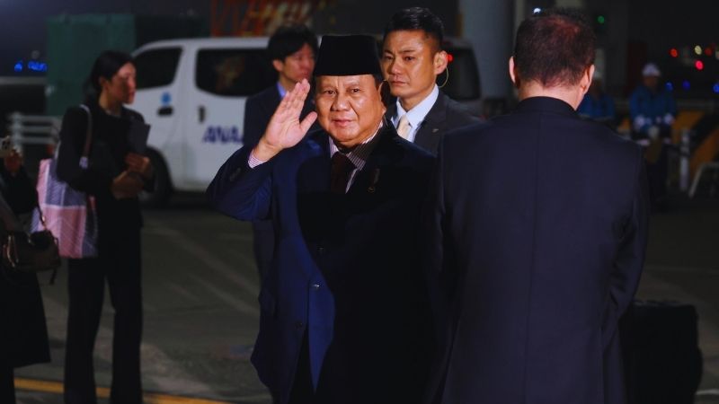 Prabowo Tiba Di Jepang Holopis 2